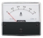 Preview: Einbau,Messinstrument,1,A,DC,Drehspul,günstig,Blanko