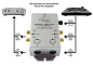 Preview: Phono, Plattenspieler,Vorverstärker,DIN,5,Cinch,RSA,Entzerrer,TC-4,silber,schwarz