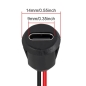Preview: USB,Terminal,Ladebuchse,Einbau,Buchse,Frontplatte,Snap-In