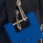 Preview: Kofferschloss blau