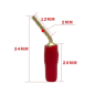 Preview: Laustsprecher, Boxen, Anschluss, Pins, Gold, Klemme, vergoldet