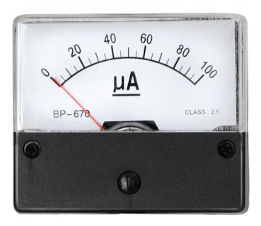 Einbauinstrument 100uA