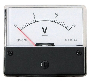 Einbauinstrument 15V