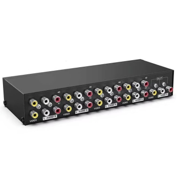 Preview: Audio,Video,Umschalter,Wahlschalter,Eingang,Cinch,stereo,Pult,Input,Control