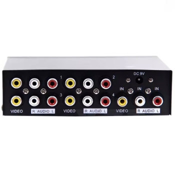 Preview: Audio,Video,Splitter,Umschalter,Wahlschalter,Eingang,Cinch,stereo,Pult,Input,Control