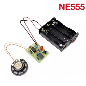 Preview: Bausatz,DIY,Kit,Polizei,Sirene,komplett,NE555,Platine,Löten