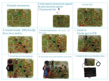 UKW,FM,Bausatz,Sender,Elektronik,selbst,bauen,löten,DIY,Platine