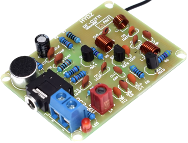 UKW,FM,Bausatz,Sender,Elektronik,selbst,bauen,löten,DIY,Platine