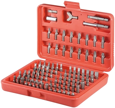 Bitsatz mit Magnethalter in drehbarer Magazin-Box