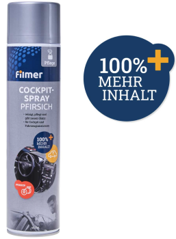 Cockpitspray Pfirsich - Filmer - 600 ml