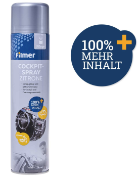 Cockpitspray Zitrone - Filmer - Großdose 600 ml