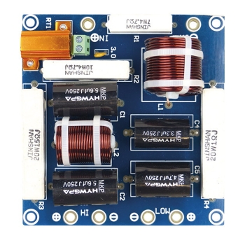 Frequenzweiche Dynavox 2-Weg - 300 Watt - fertig aufgebaut