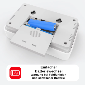 Kohlenmonoxid,Carbon,Oxide,CO,Warner,Melder,Temperatur,Luftfeuchtigkeit,Batterie