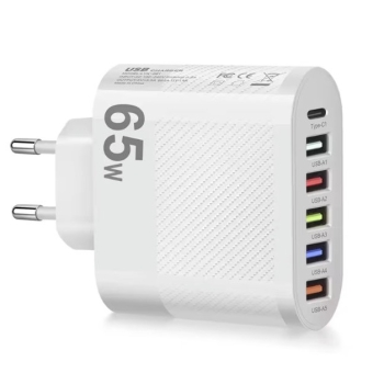 Ladegerät,Charger,USB,A,C,65,6,Watt,W,Steckerlader,Stecker
