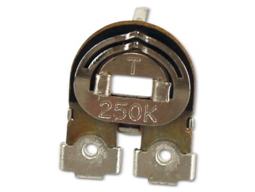 Potentiometer,Poti,Trimmer,250,k,Ohm,linear,klein,liegend