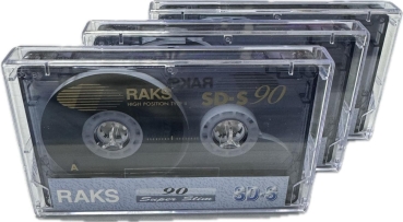 Preview: Cassette,compact,Kassette,Tape,Recorder,RAKS,90,min,3,Pack,neu