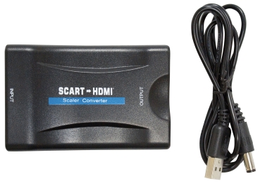 Preview: Scart,HDMI,Konverter,Adapter,Upscaler,1080,60,Hz,Umwandler