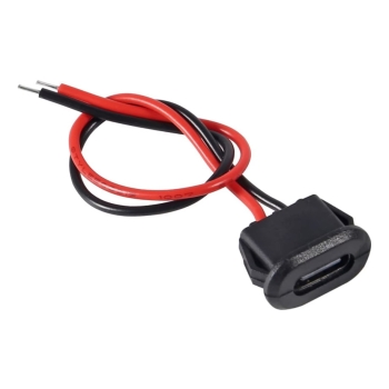 USB,Terminal,Ladebuchse,Einbau,Buchse,Frontplatte,Snap-In