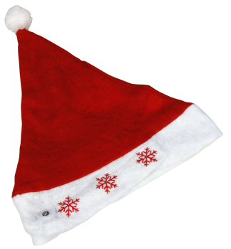 Weihnachtsmütze LED