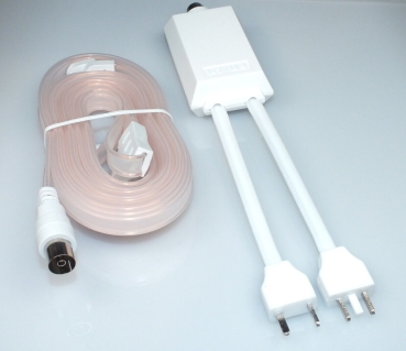 Dipol,Koax,Weiche,LMK,UKW,AM,FM,Antenne,Set,Wurfantenne
