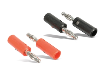 Bananenstecker,Querloch,4,mm,Büschelstecker