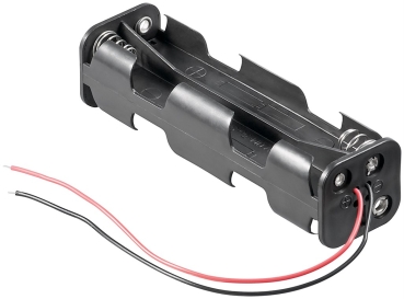 Batteriehalter 8x AA / Mignon - lange Bauform