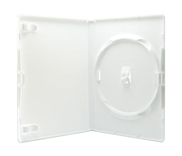 DVD-Hülle / Box weiß f. 1 DVD - Staffelpreise