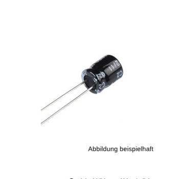 Elko - Elektrolytkondensator - 50 V - 470 uF