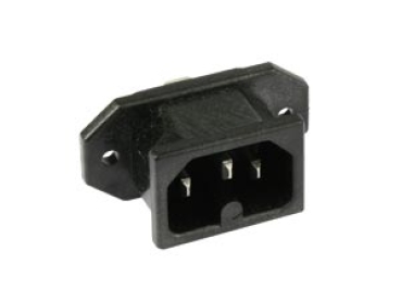 Kaltgeräte Aufbaustecker, Einbau, Anbau