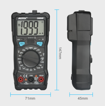 Mestek Digitalmultimeter DM90E