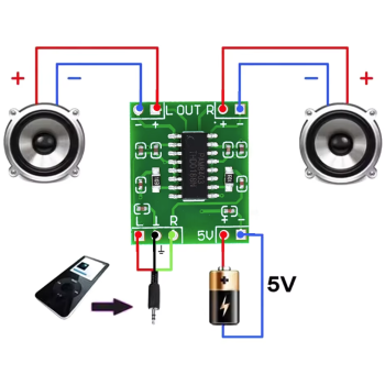 Verstärker,Amplifier,Platine,Modul,Mini,Miniatur,NF,stereo