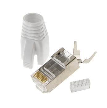 RJ45 Stecker weiss