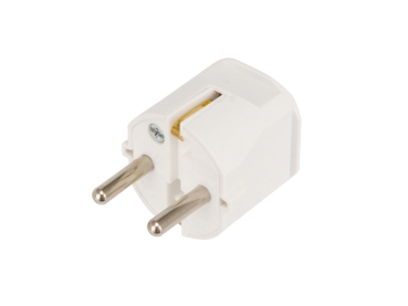 Schukostecker weiß
