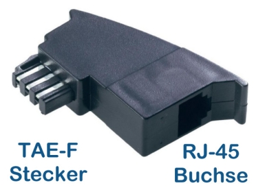 TAE-RJ-45 Adapter F