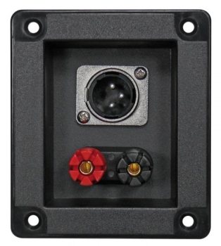 Terminal eckig XLR Duo