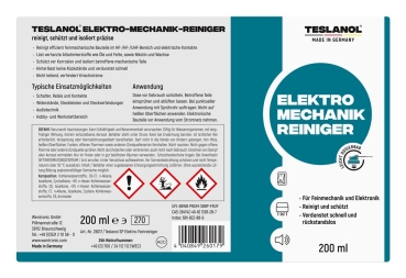 Teslanol Elektro Mechanik Reiniger