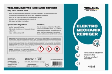 Teslanol Elektro-Mechanik-Reiniger 400ml