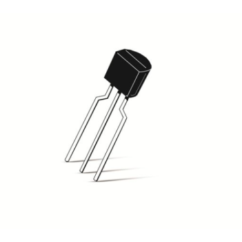 Transistor 2N3702, PNP, 40 V, 0,6 A, TO92