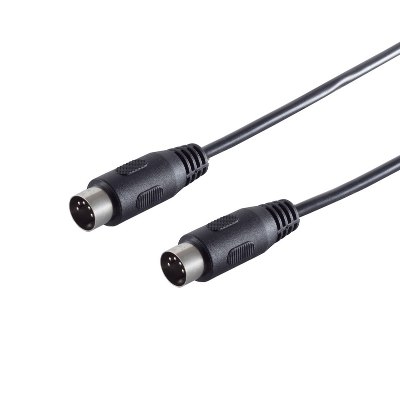 Audio Adapter DIN Stecker 5 polig auf 2 x DIN Kupplung 3 polig