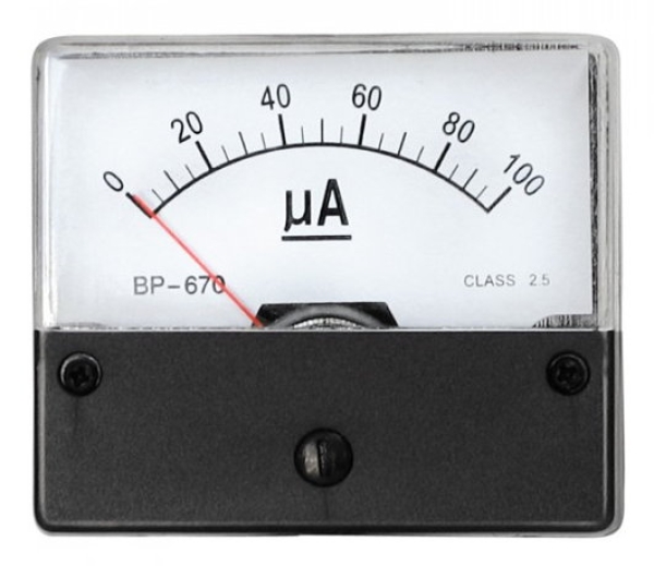 Einbauinstrument 100uA