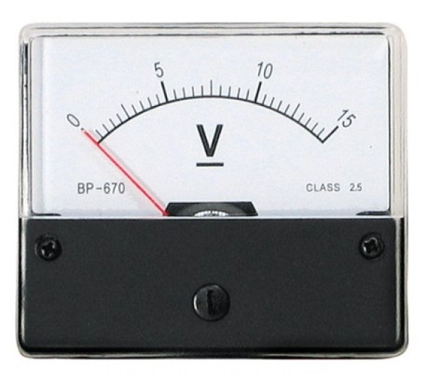 Einbauinstrument 15V