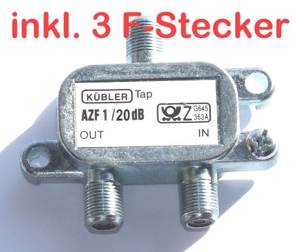 Antenne,Abzweiger,Stich,Leitung,dB,Verteiler,2,Geräte