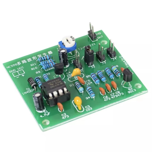 Bausatz,Wellengenerator,Sinus,Rechteck,Dreieck,Sägezahn,Amplitude,Impuls,Generator