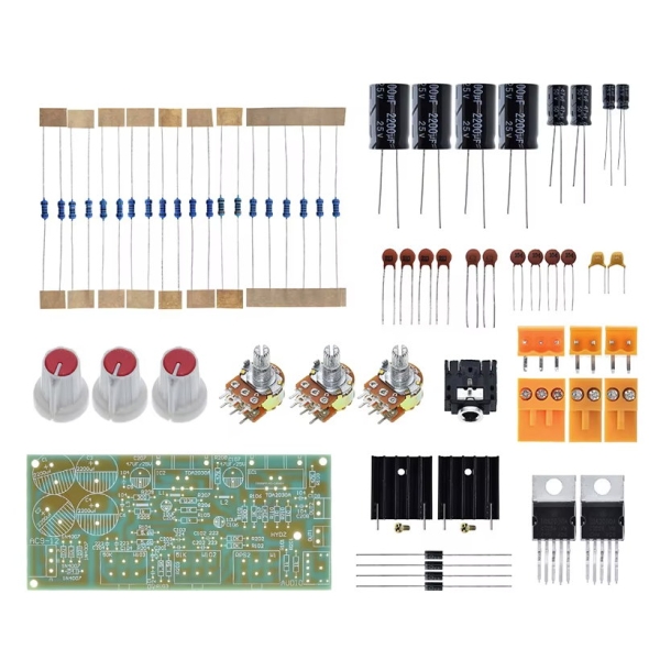 Bausatz,Stereo,HiFi,Verstärker,Amplifier,TDA2030,30,Watt,15
