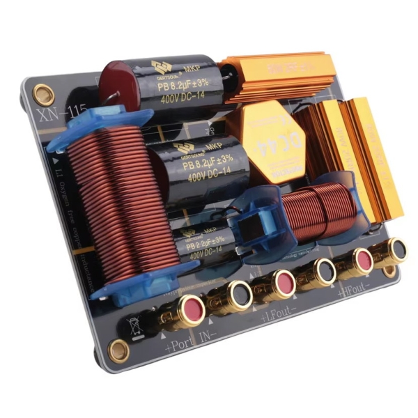 Frequenzweiche,2,Weg,PA,deutsch,550,Watt,Klemmen