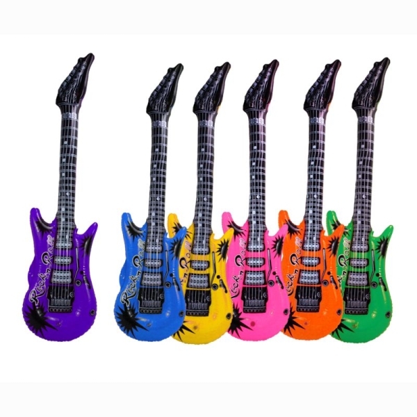 auffblasbar,Gitarre,Luft,Freizeit,Spass,Fun,Gag