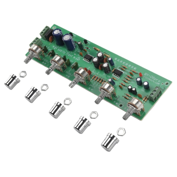 Stereo,HiFi,Vorverstärker,regelbar,Modul,Platine,Höhen,Mitten,Bass,Balance,Lautstärke,Volume