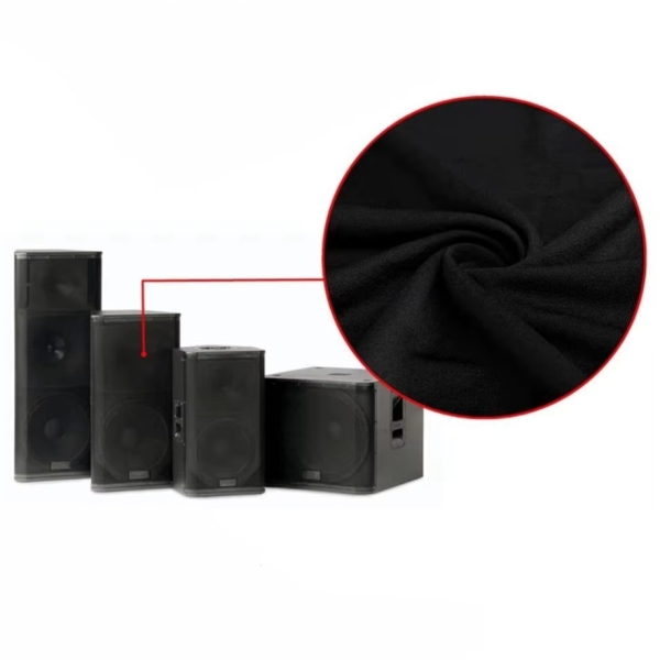 Bespannstoff,Lautsprecher,Boxen,Stoff,Verkleidung,Front,schwarz,Stretch