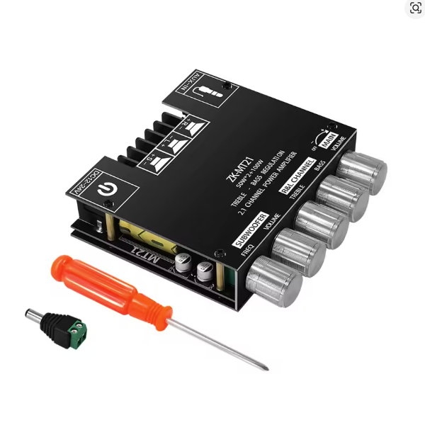 Verstärker,Amplifier,stereo,Modul,Bausatz,Subwoofer,Bluetooth,AUX,HiFi,NF