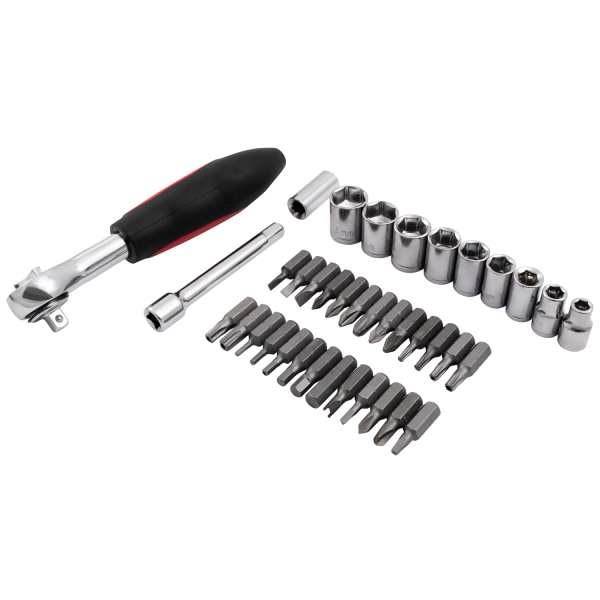 Ratsche,Set,41,Teile,Nüsse,Bits,Verlängerung,Box,Preis